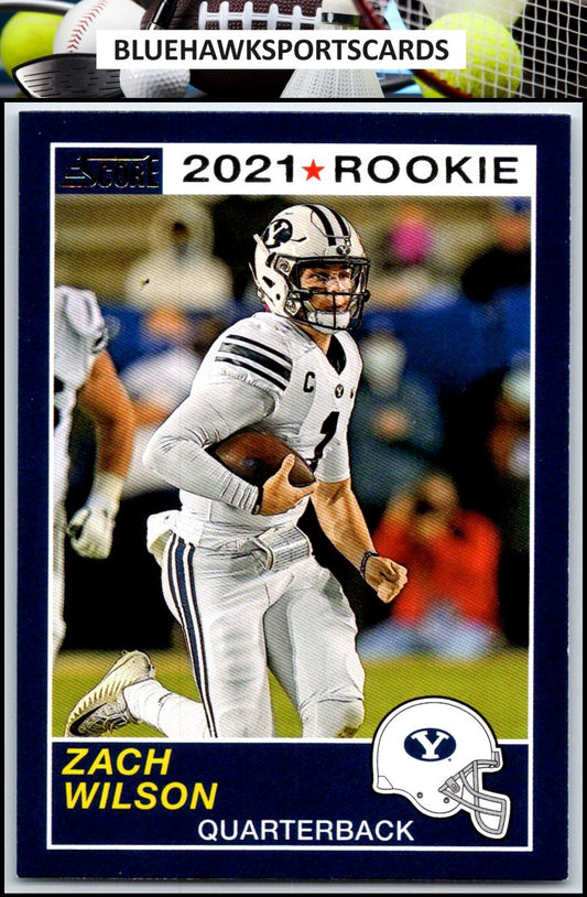 2021 Panini Chronicles Draft Picks #61 Zach Wilson
