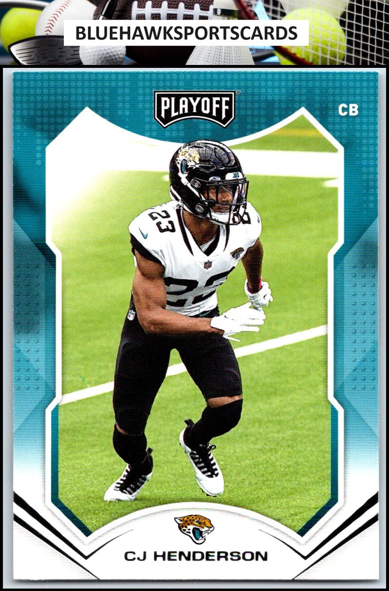 2021 Panini Playoff #66 CJ Henderson