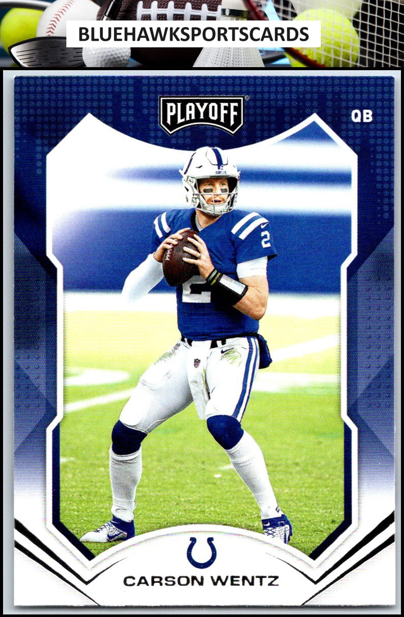 2021 Panini Playoff #57 Carson Wentz