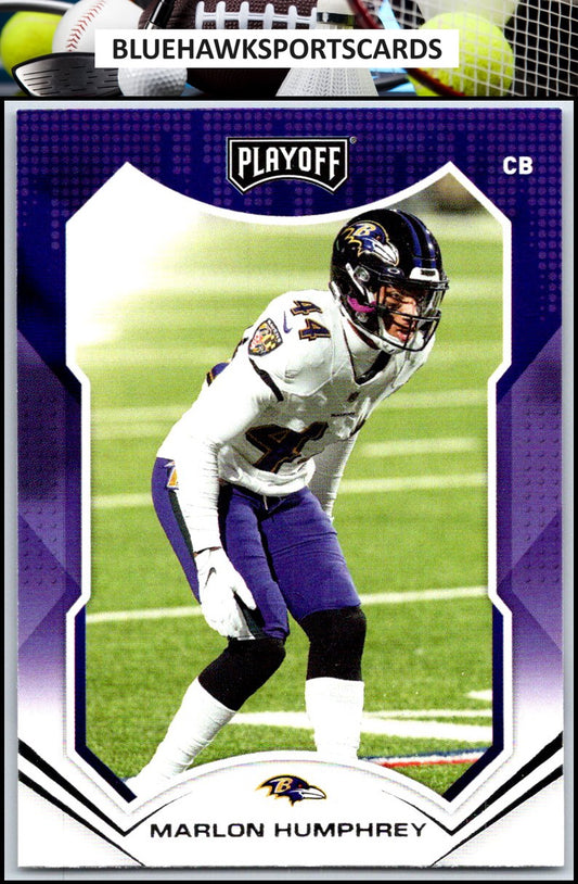 2021 Panini Playoff #29 Marlon Humphrey