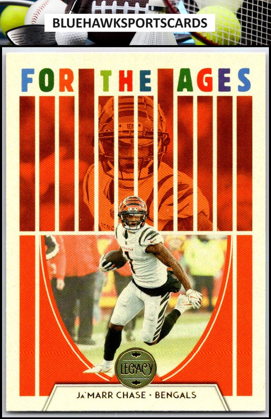 2022 Panini Legacy #FA-10 Ja'Marr Chase For the Ages