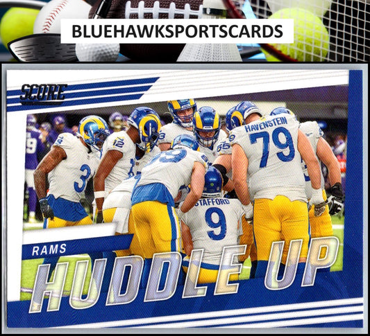 2022 Score #HU-LA Los Angeles Rams Huddle Up