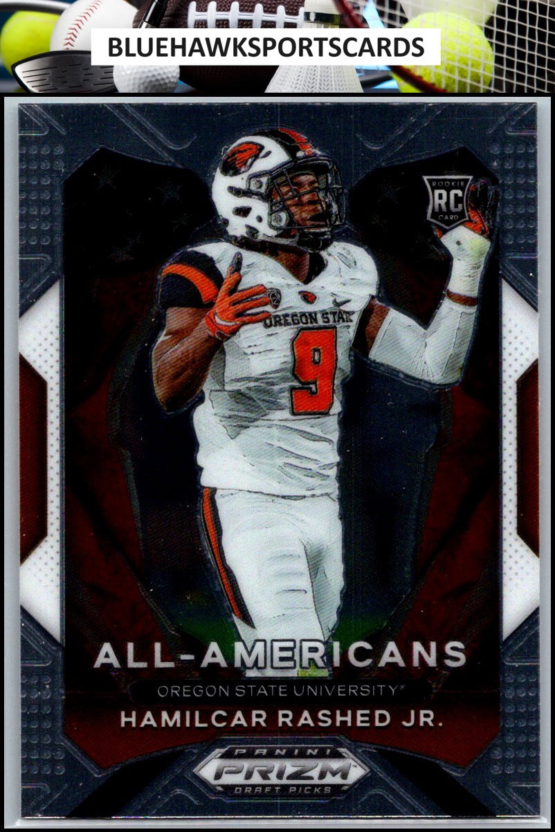 2021 Panini Prizm Draft Picks Collegiate #189 Hamilcar Rashed Jr.