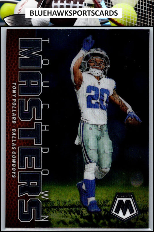 2023 Panini Mosaic #TM-TP Tony Pollard Touchdown Masters