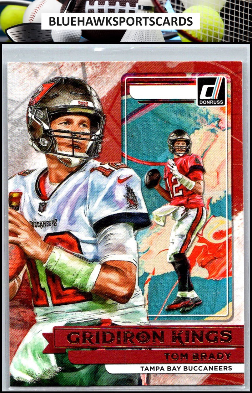 2022 Donruss #GK11 Tom Brady Gridiron Kings