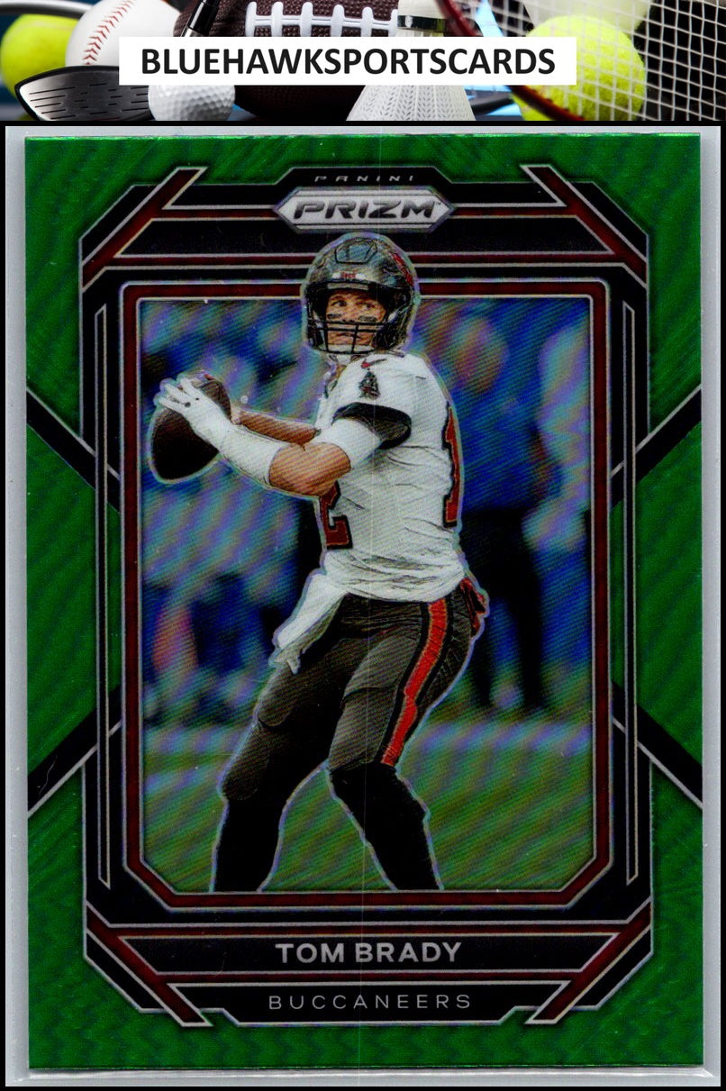 2022 Panini Prizm #273 Tom Brady Green