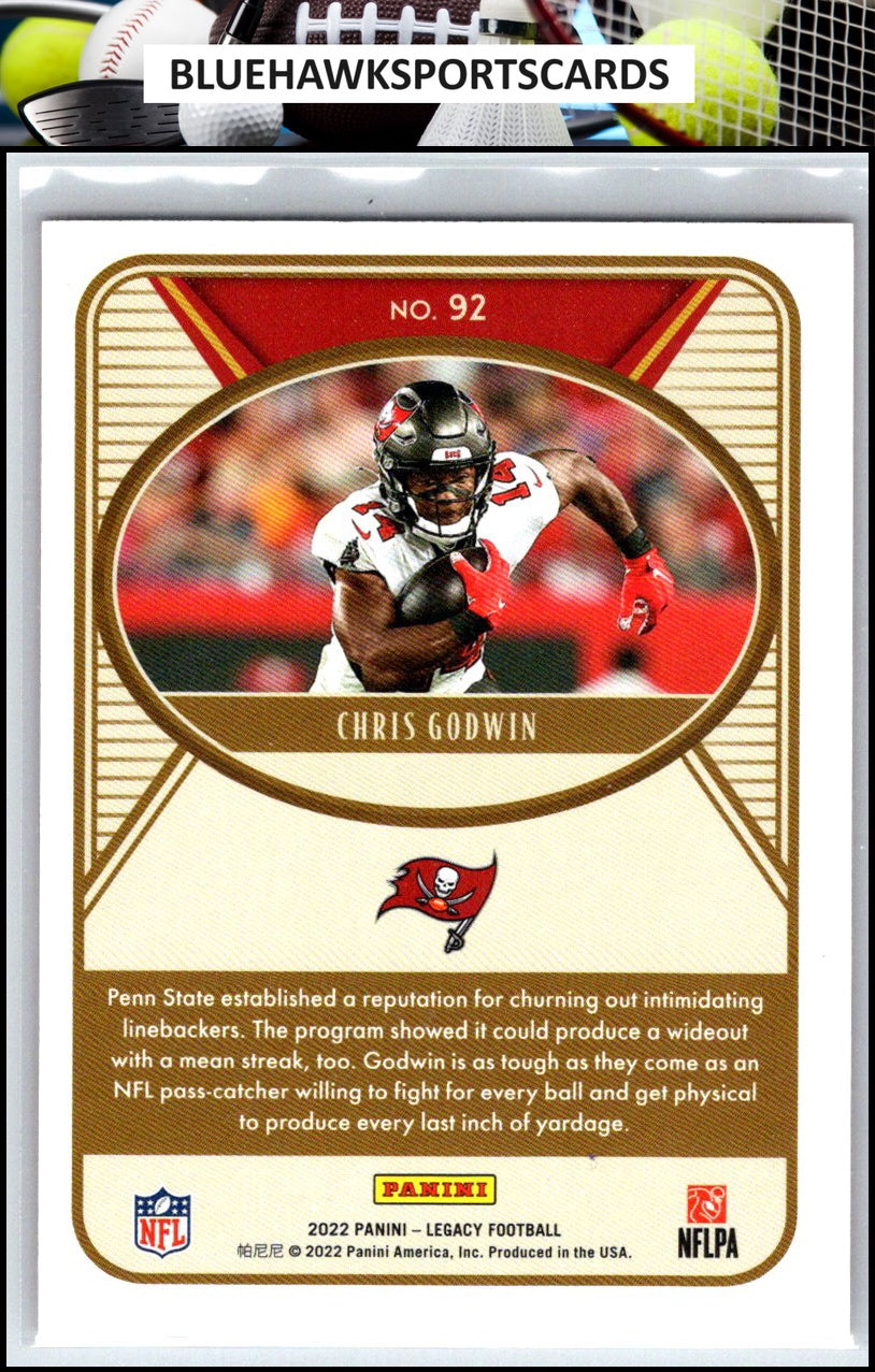 2022 Panini Legacy #92 Chris Godwin Orange #/199