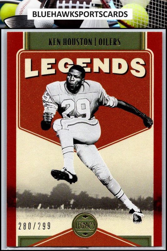 2022 Panini Legacy #138 Ken Houston Red #/299