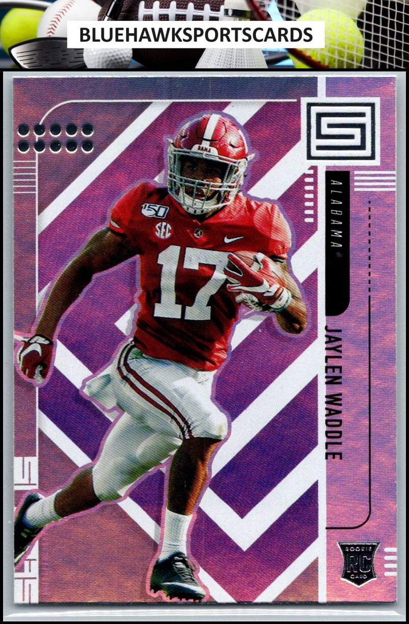 2021 Panini Chronicles Draft Picks #164 Jaylen Waddle Pink