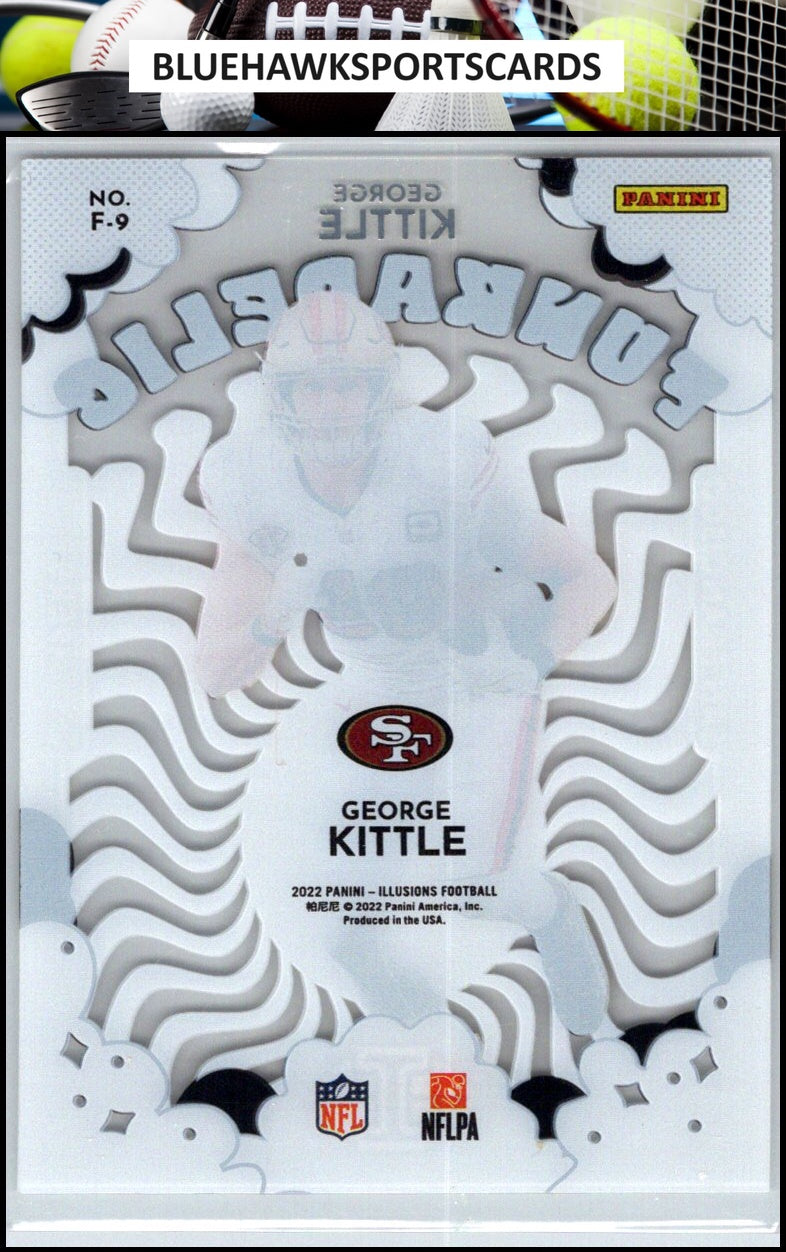 2022 Panini Illusions #F-9 George Kittle Funkadelic