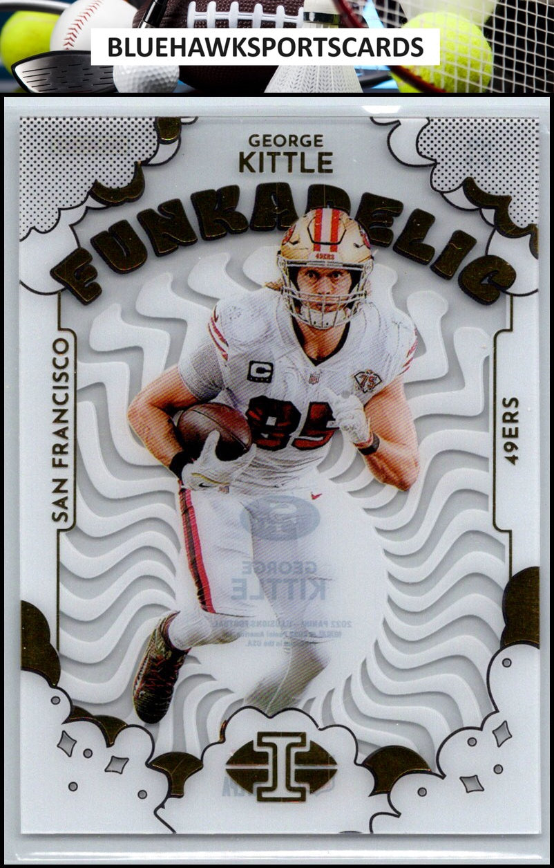 2022 Panini Illusions #F-9 George Kittle Funkadelic
