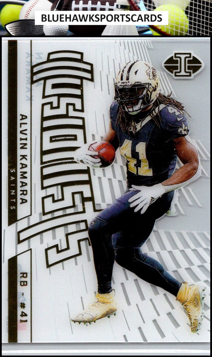 2022 Panini Illusions #I-9 Alvin Kamara Illusionists