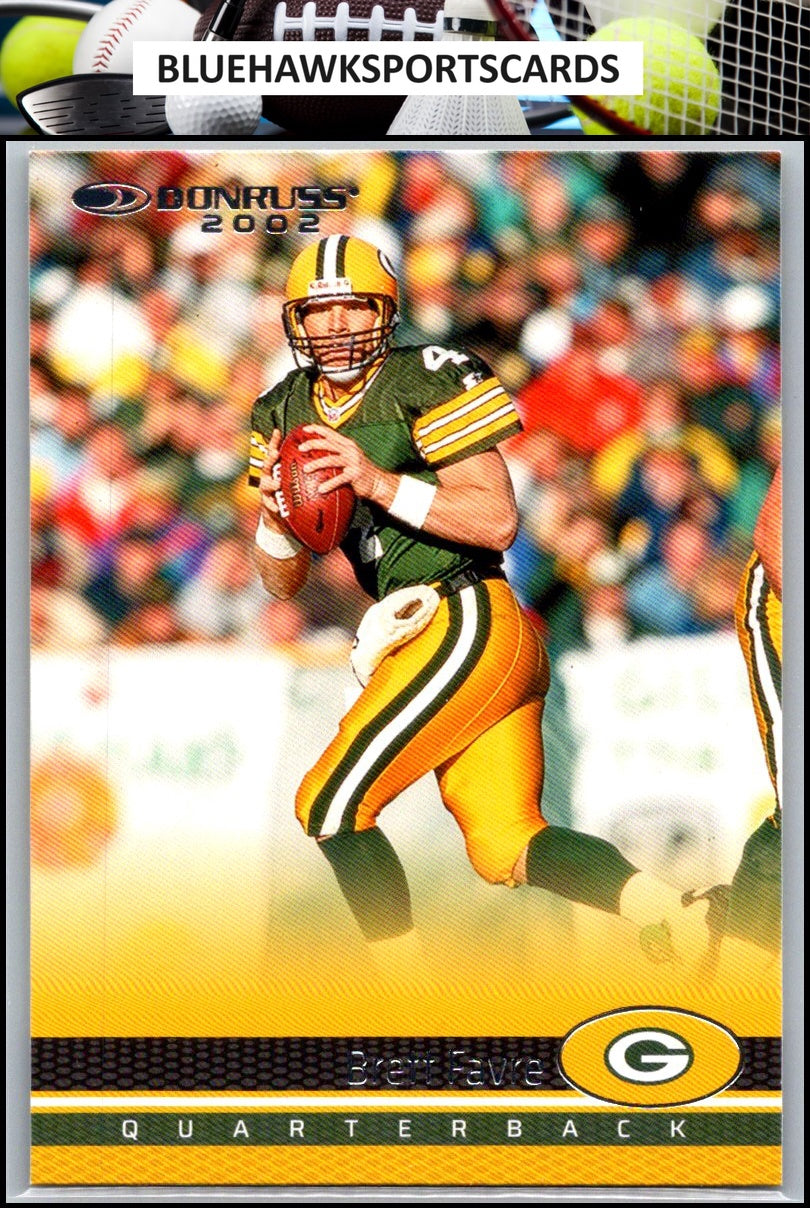 2022 Donruss #6 Brett Favre Retro 2002