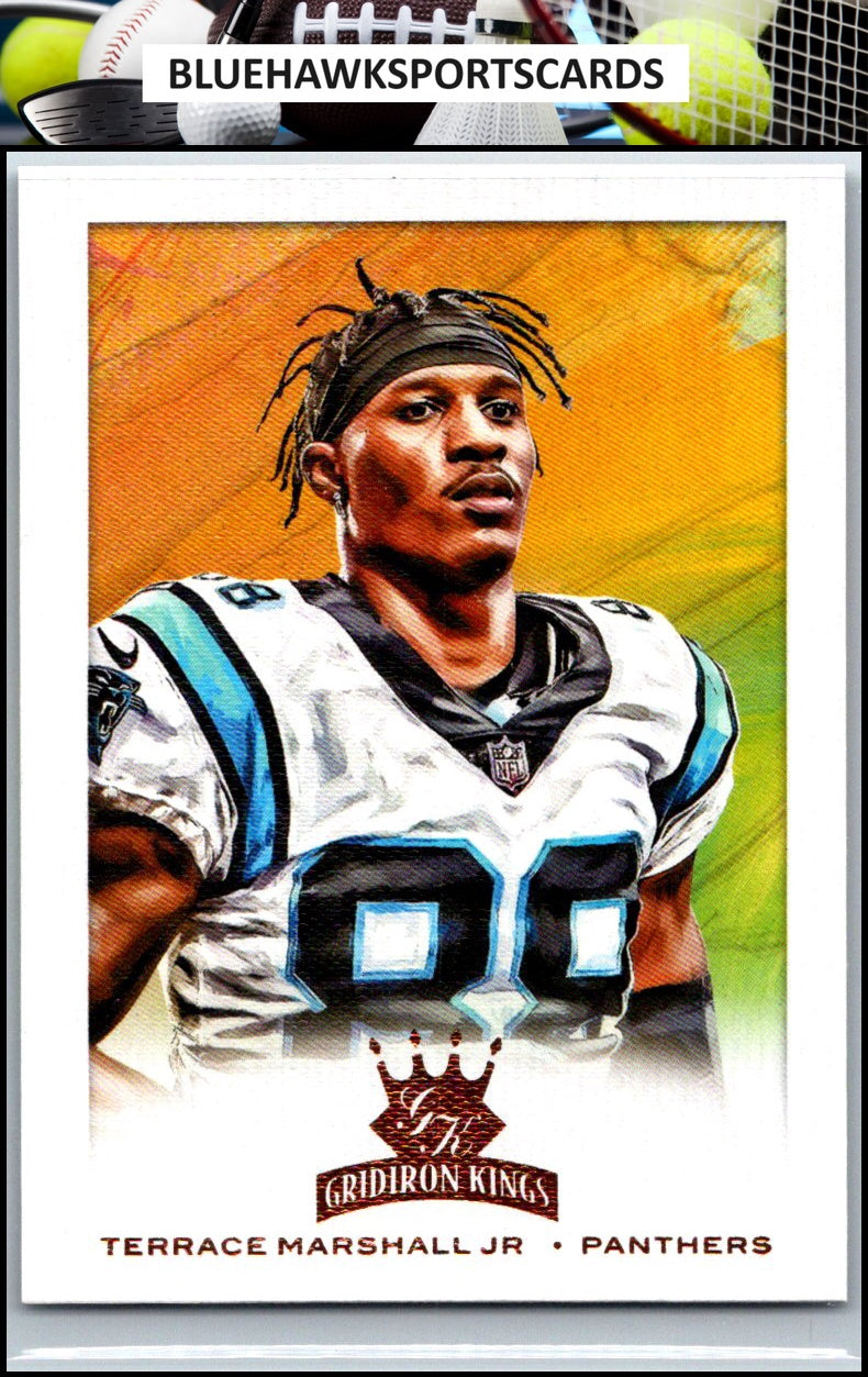 2021 Panini Chronicles #GK-31 Terrace Marshall Jr. Gridiron Kings Bronze