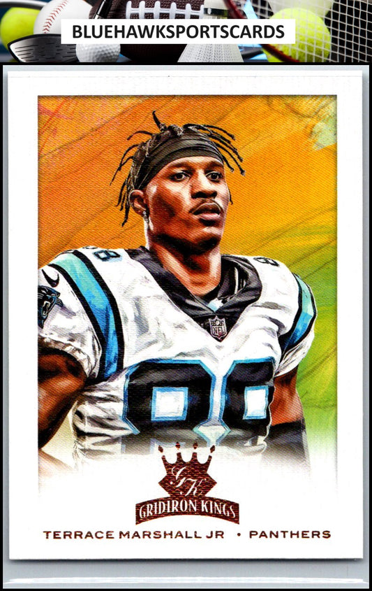 2021 Panini Chronicles #GK-31 Terrace Marshall Jr. Gridiron Kings Bronze