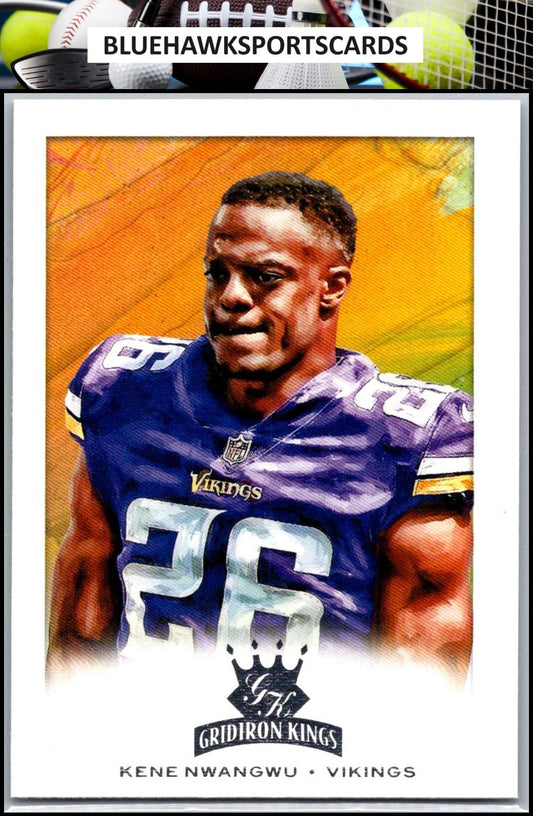 2021 Panini Chronicles #GK-20 Kene Nwangwu Gridiron Kings