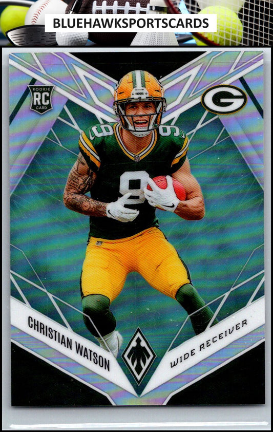 2022 Panini Phoenix #119 Christian Watson Teal #/150