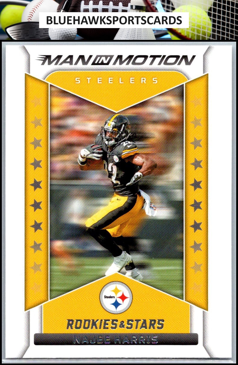 2022 Panini Rookies & Stars #MM-4 Najee Harris Man In Motion