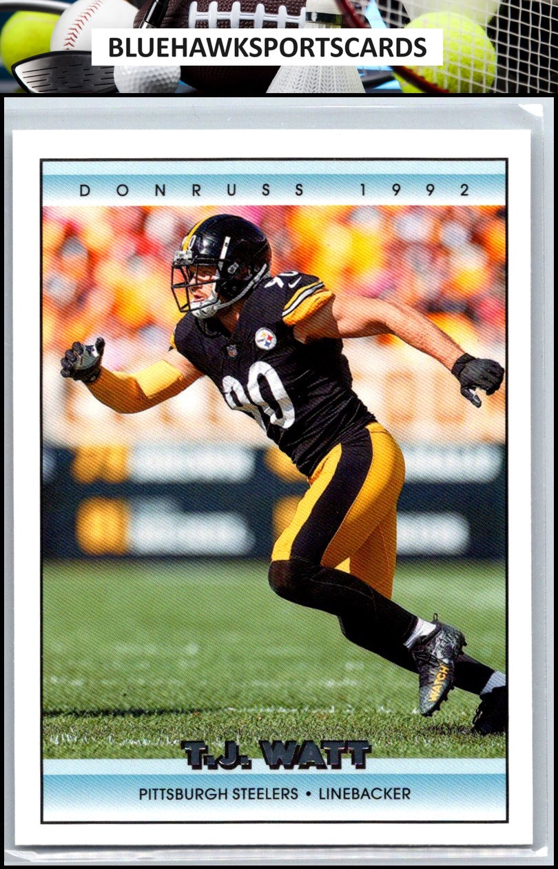 2022 Donruss #39 T.J. Watt Retro 1992