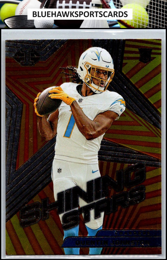 2023 Panini Illusions #23 Quentin Johnston Shining Stars