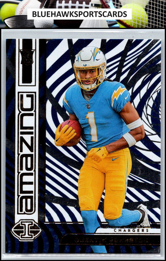2023 Panini Illusions #23 Quentin Johnston Amazing