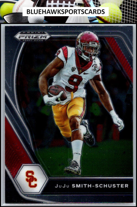 2021 Panini Prizm Draft Picks Collegiate #53 JuJu Smith-Schuster
