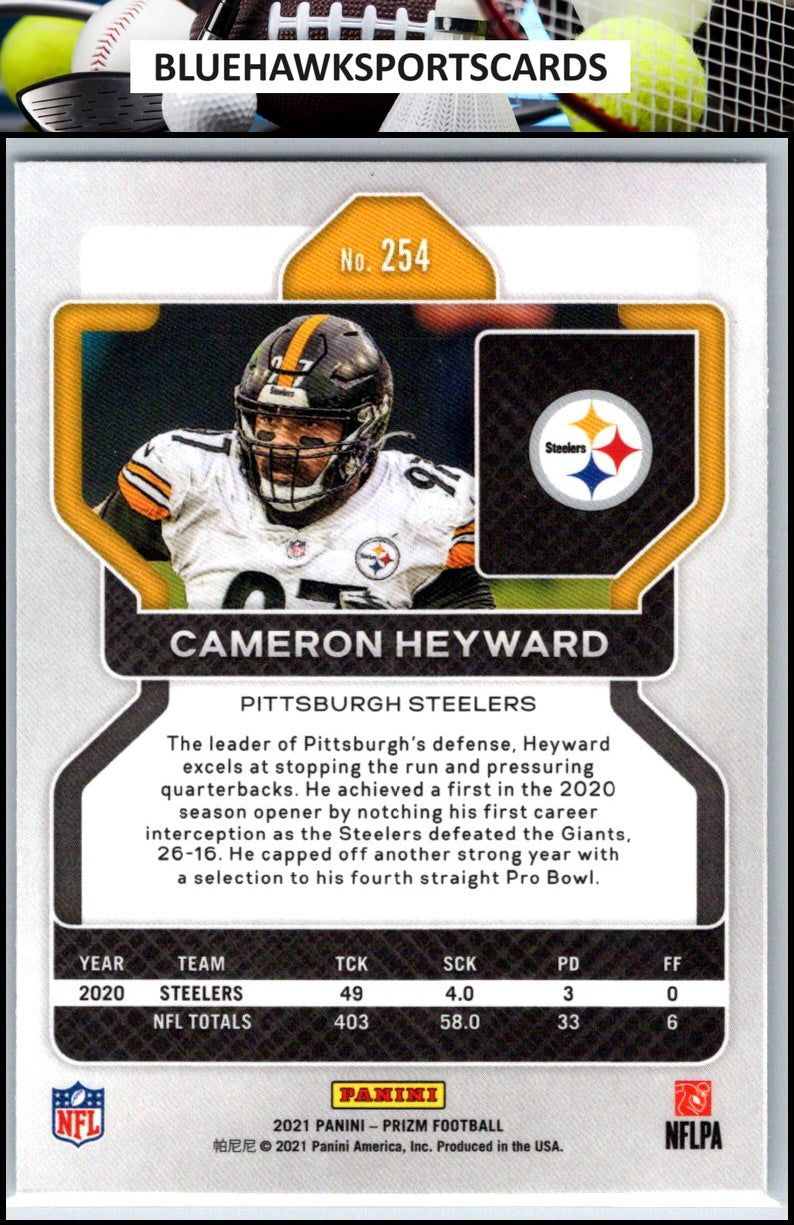 2021 Panini Prizm #254 Cameron Heyward