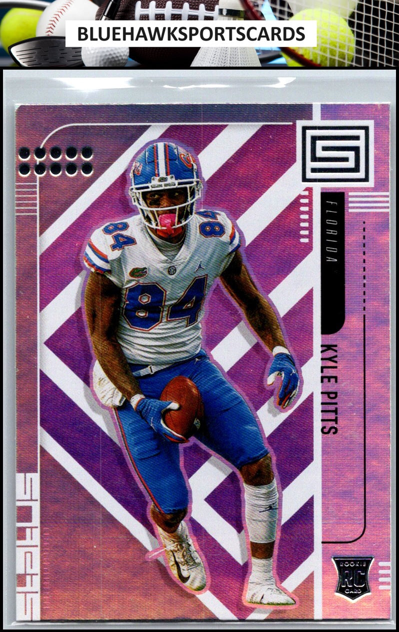 2021 Panini Chronicles Draft Picks #175 Kyle Pitts Pink
