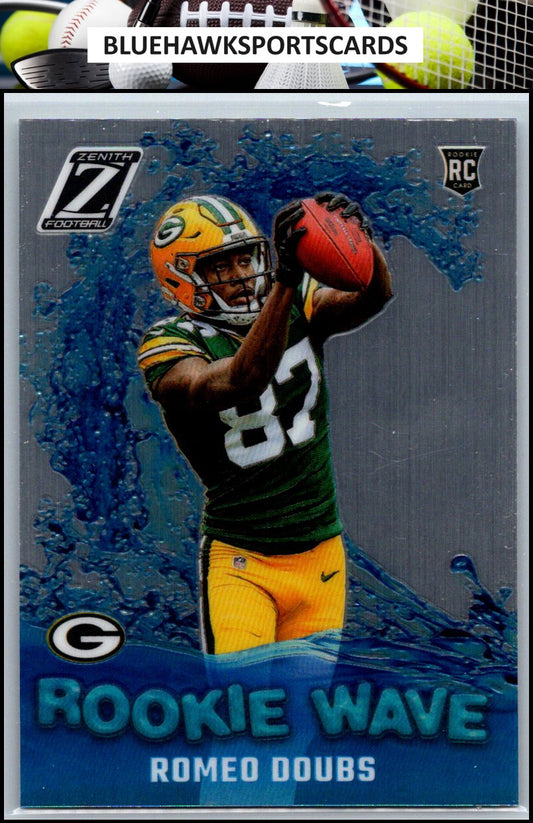 2022 Zenith #RW-RD Romeo Doubs Rookie Wave