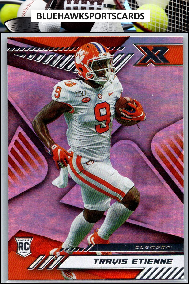 2021 Panini Chronicles Draft Picks #189 Travis Etienne Pink