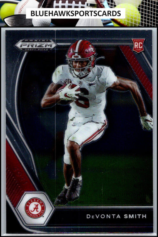 2021 Panini Prizm Draft Picks Collegiate #101 DeVonta Smith