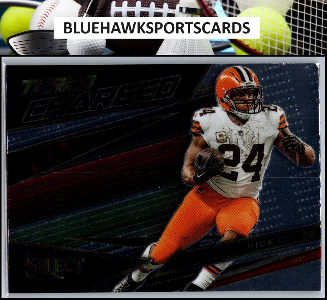 2022 Panini Select #TUR-6 Nick Chubb Turbocharged