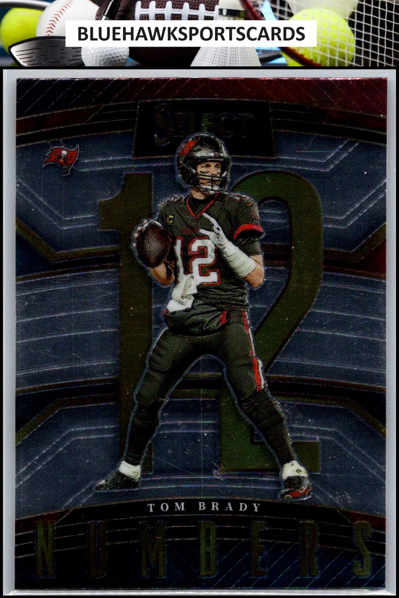 2022 Panini Select #SN-7 Tom Brady Select Numbers