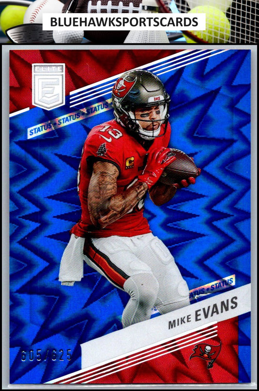 2023 Donruss Elite #76 Mike Evans Aspirations Shimmer #/625