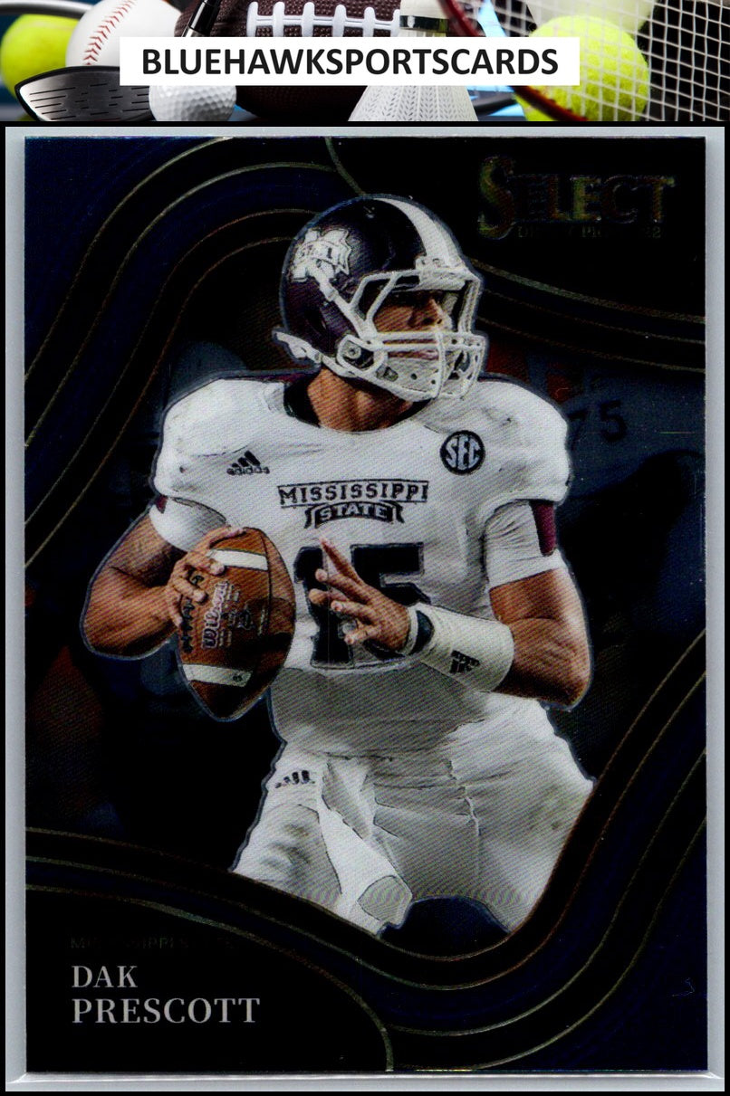 2022 Panini Select Draft Picks #134 Dak Prescott Blue (Retail Base)