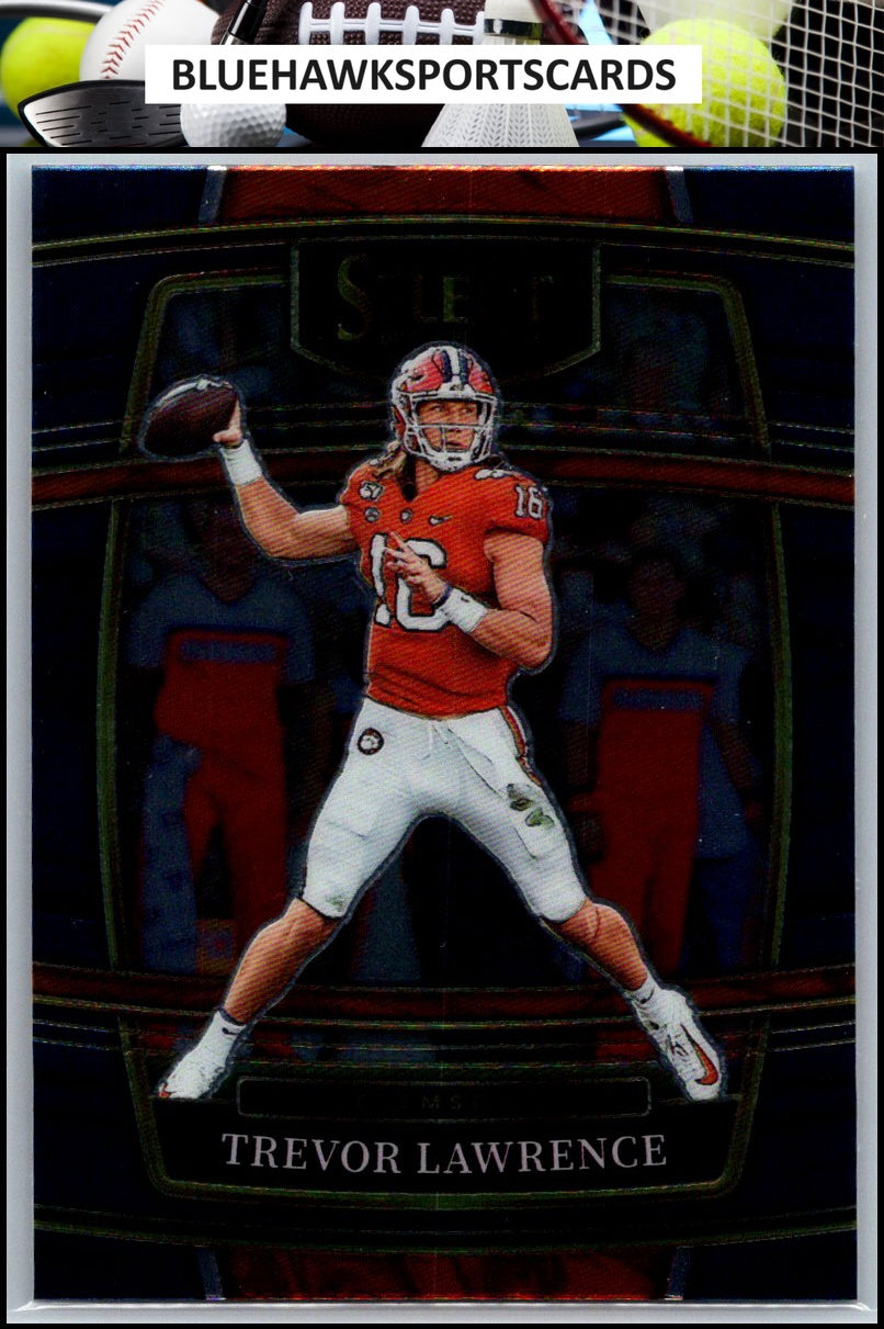 2022 Panini Select Draft Picks #39 Trevor Lawrence Blue (Retail Base)