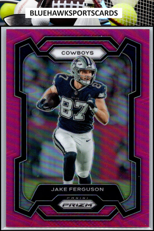 2023 Panini Prizm #75 Jake Ferguson Pink