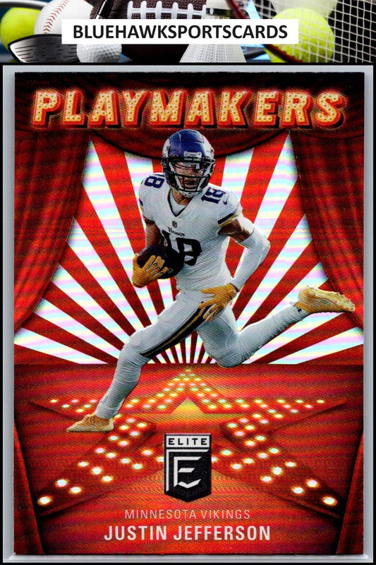2022 Donruss Elite #PM-7 Justin Jefferson Playmakers