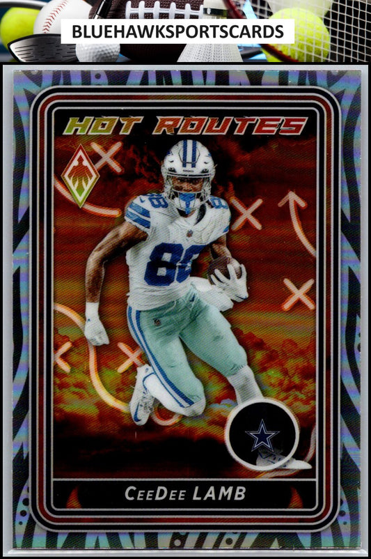 2023 Panini Phoenix #HR-30 CeeDee Lamb Hot Routes