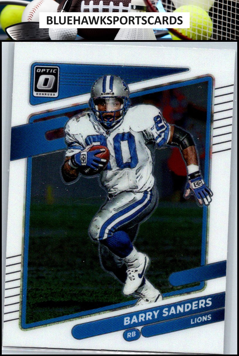2021 Donruss Optic #87 Barry Sanders