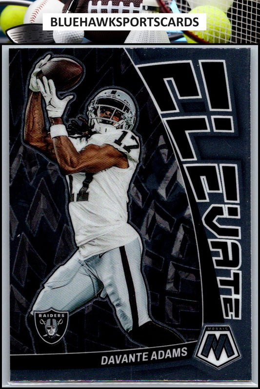 2023 Panini Mosaic #E-DA Davante Adams Elevate