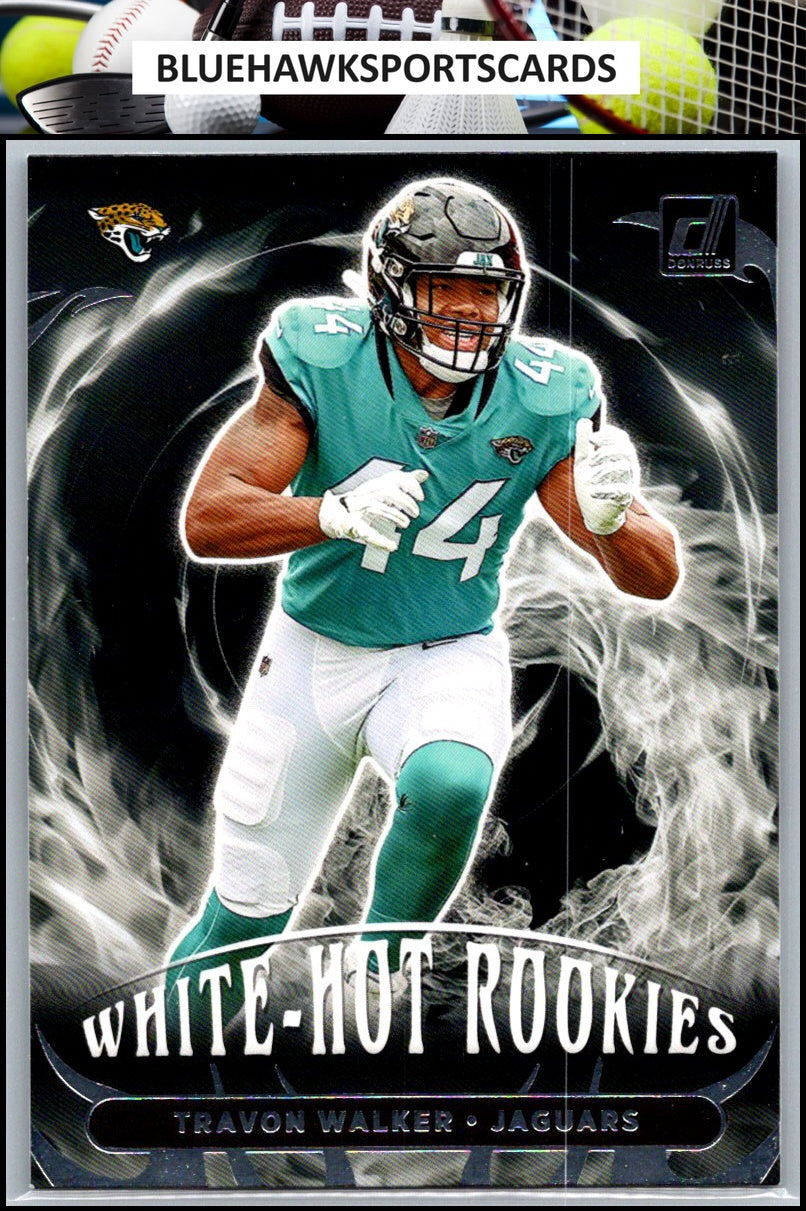 2022 Donruss Optic #WHR-9 Travon Walker White Hot Rookies