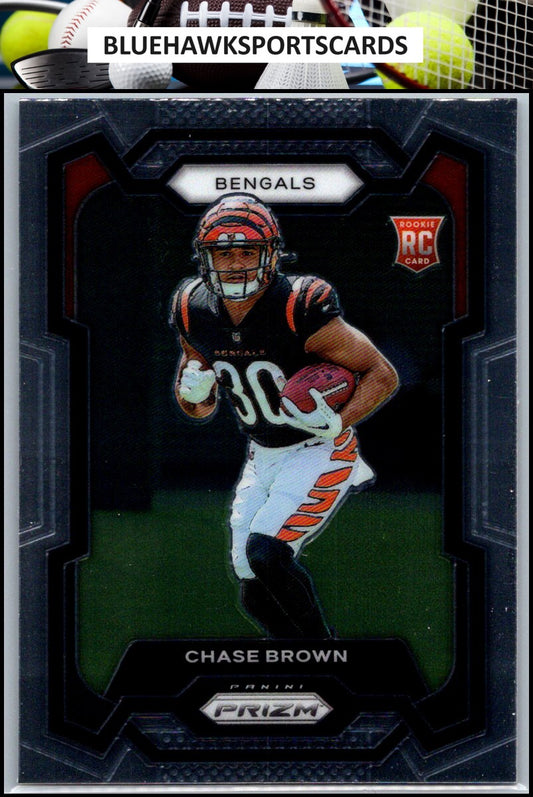 2023 Panini Prizm #318 Chase Brown
