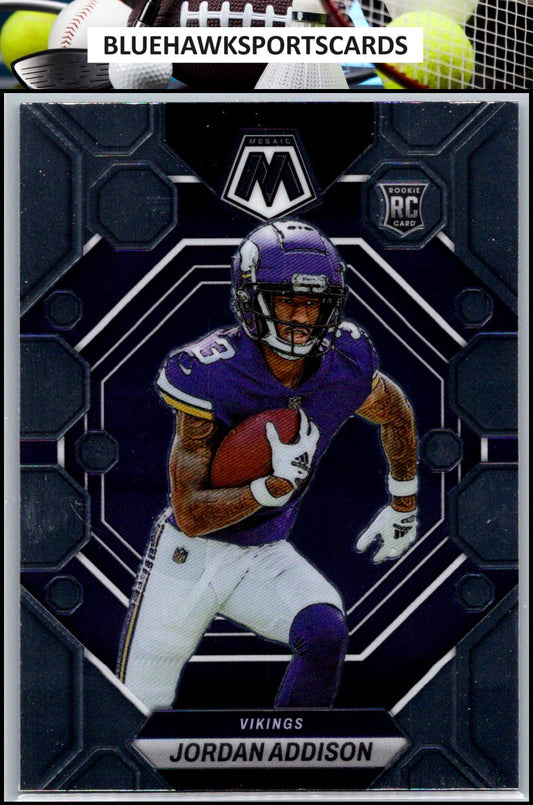 2023 Panini Mosaic #337 Jordan Addison