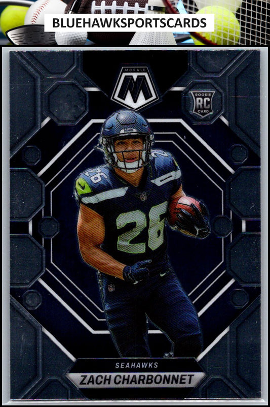 2023 Panini Mosaic #379 Zach Charbonnet