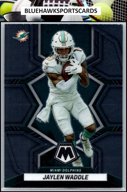 2022 Panini Mosaic #122 Jaylen Waddle