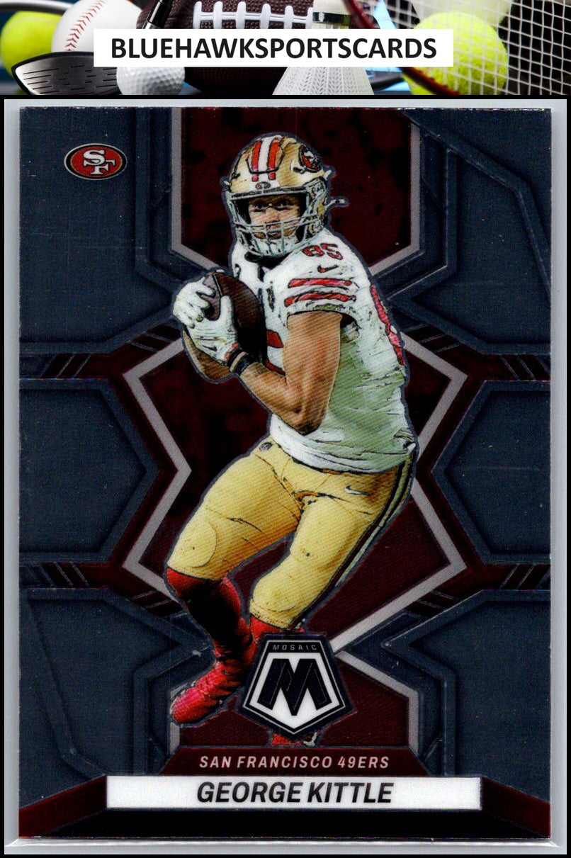 2022 Panini Mosaic #179 George Kittle