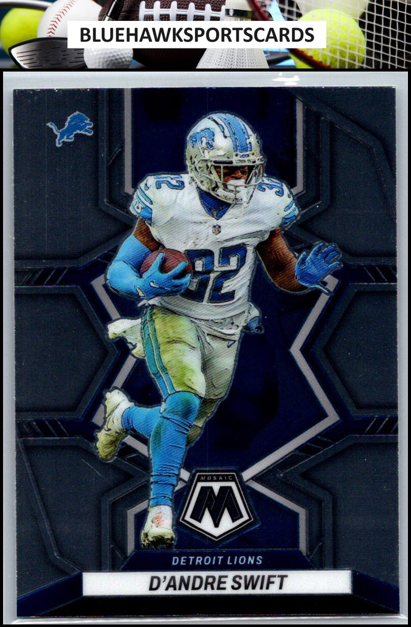 2022 Panini Mosaic #65 D'Andre Swift