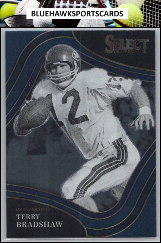 2022 Panini Select Draft Picks #149 Terry Bradshaw Blue (Retail Base)