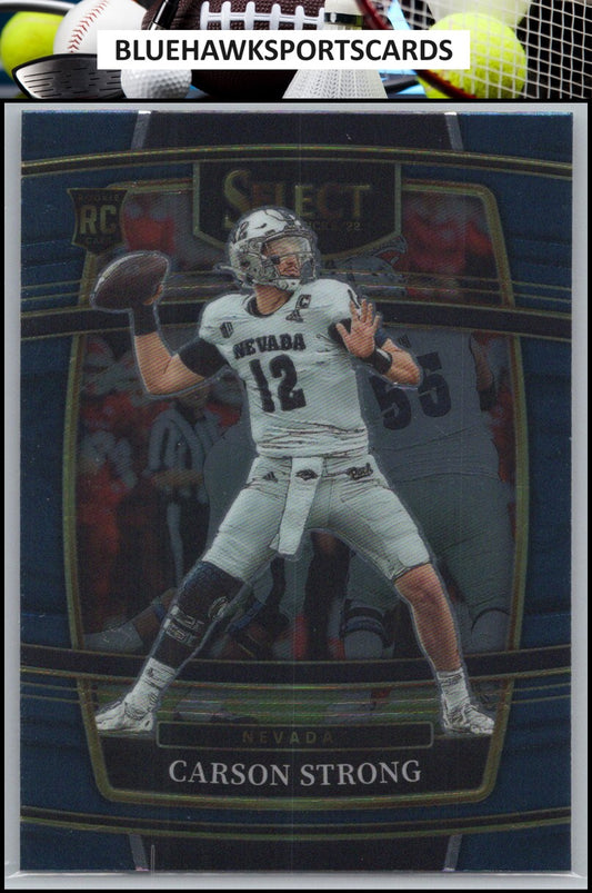 2022 Panini Select Draft Picks #11 Carson Strong Blue (Retail Base)